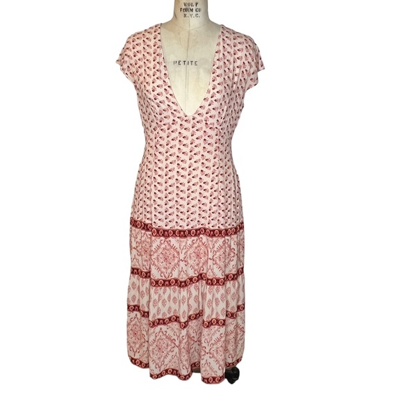 Free People Bella notte pink maxi dress - Picture 2 of 9